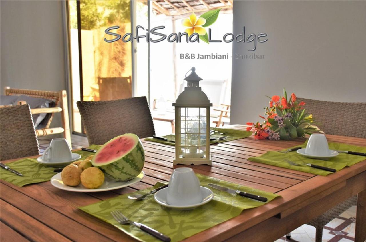 Safisana Lodge Jambiani  Eksteriør billede