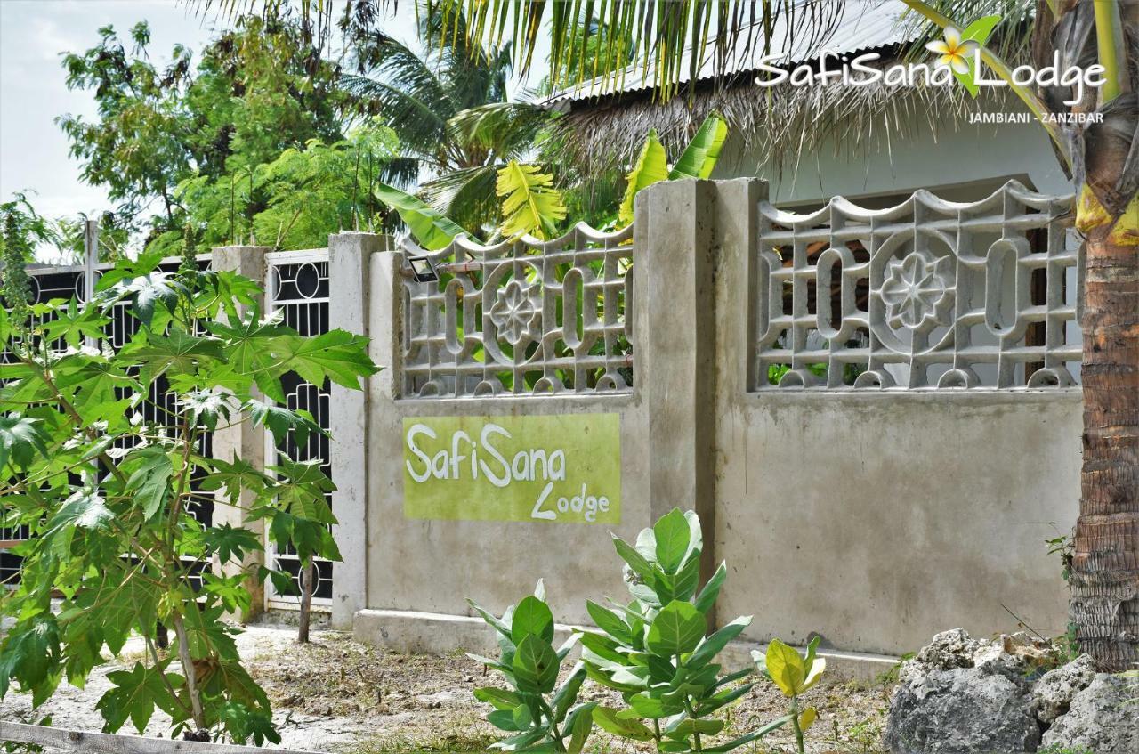 Safisana Lodge Jambiani  Eksteriør billede