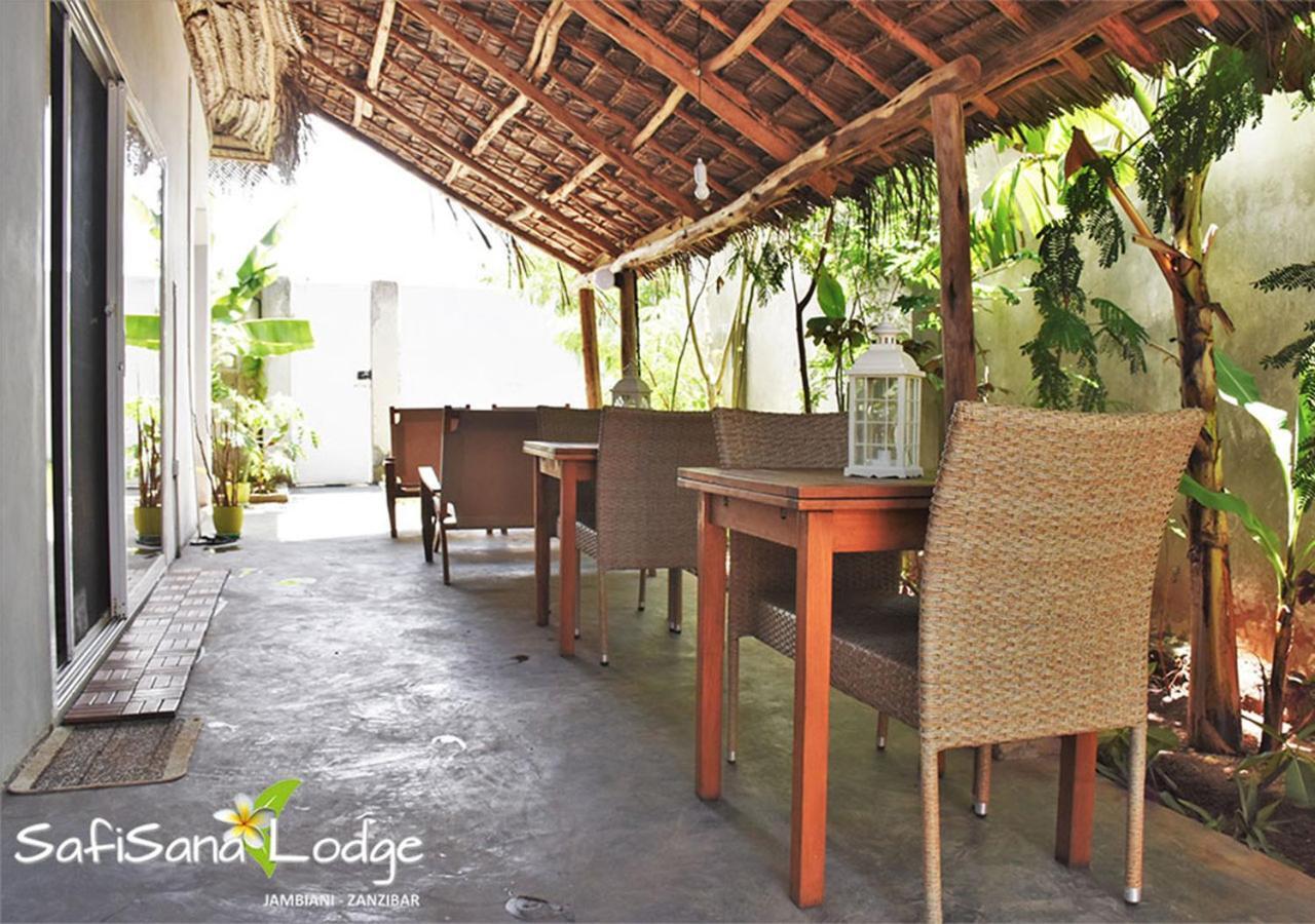 Safisana Lodge Jambiani  Eksteriør billede