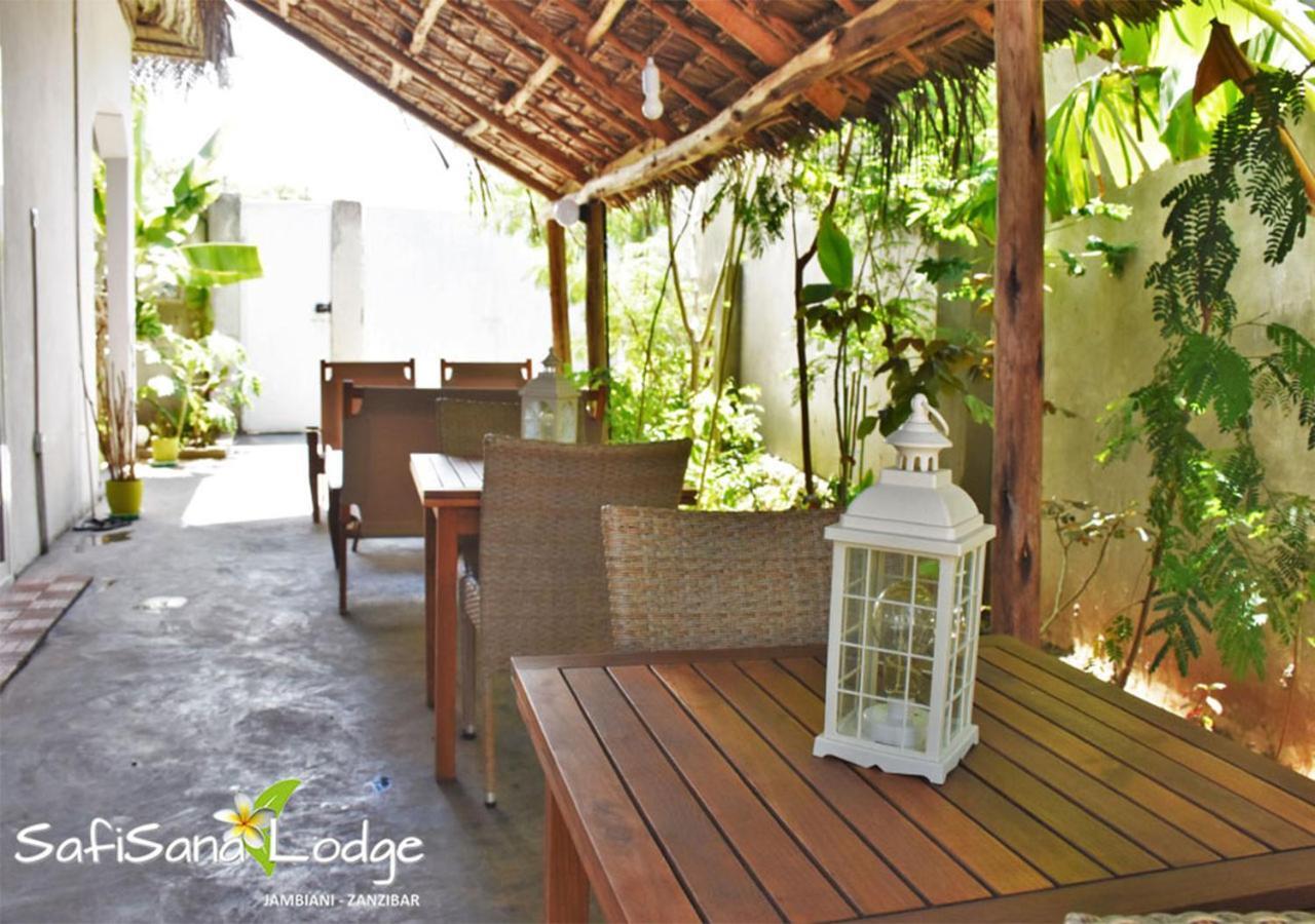 Safisana Lodge Jambiani  Eksteriør billede