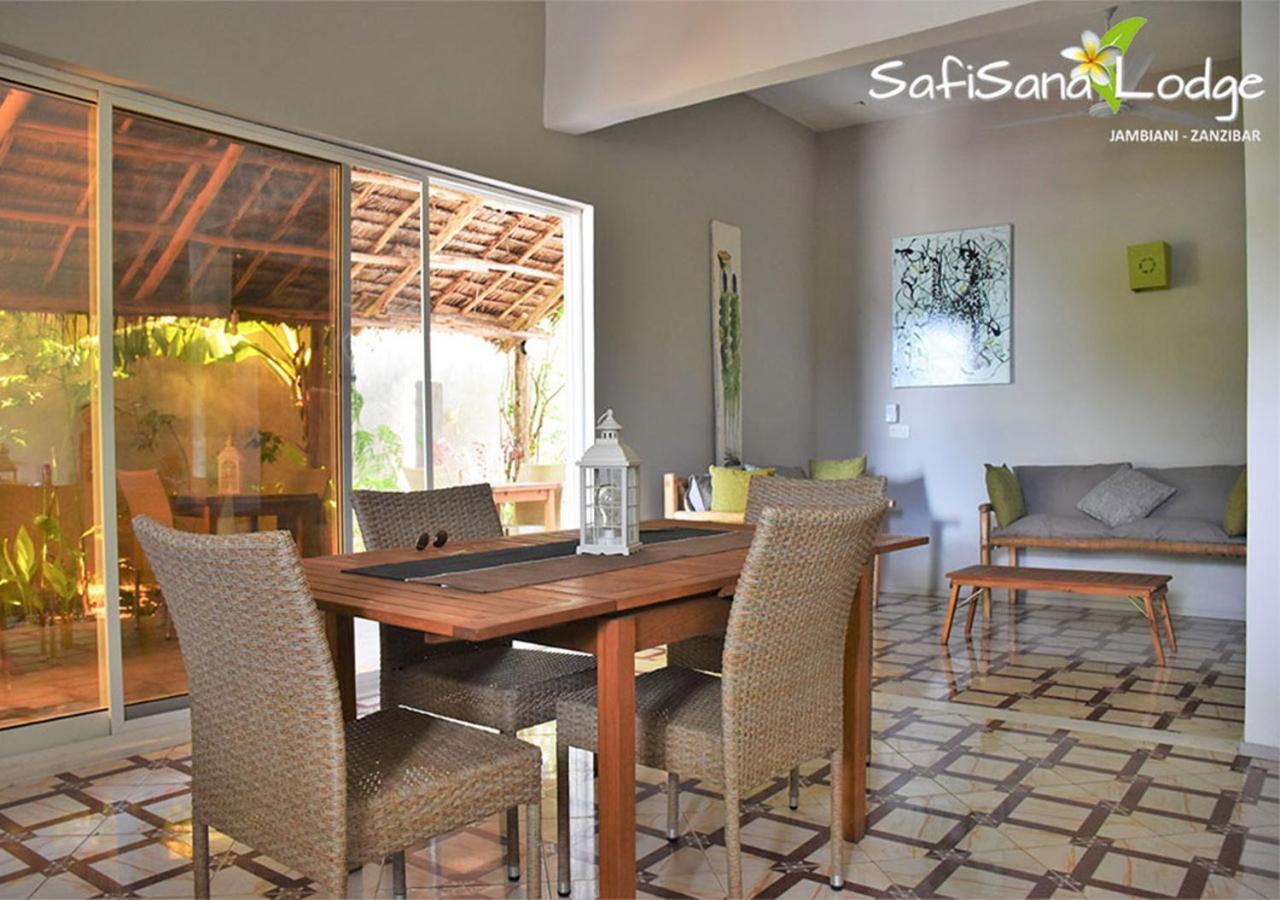 Safisana Lodge Jambiani  Eksteriør billede